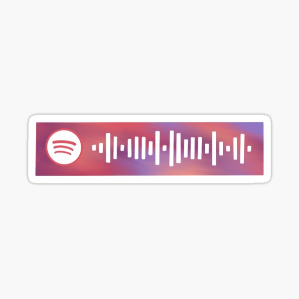 IU (ft. Suga) eight Spotify QR Code (colorful) Sticker