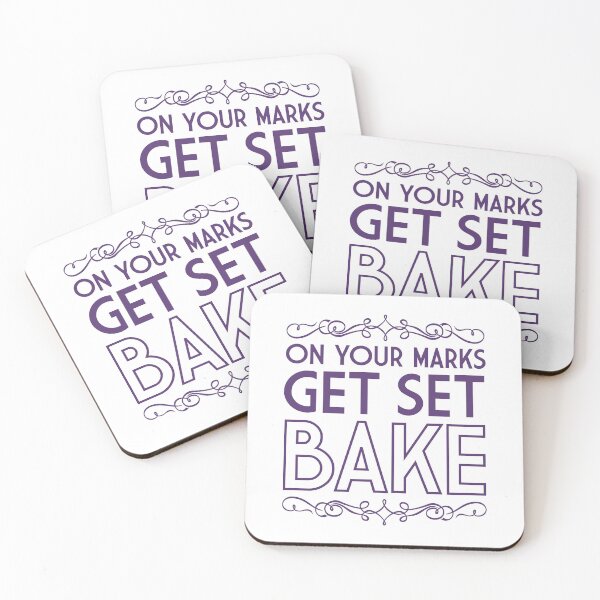 Item preview, On Your Marks Get Set Bake designed and sold by Chisai Letters.