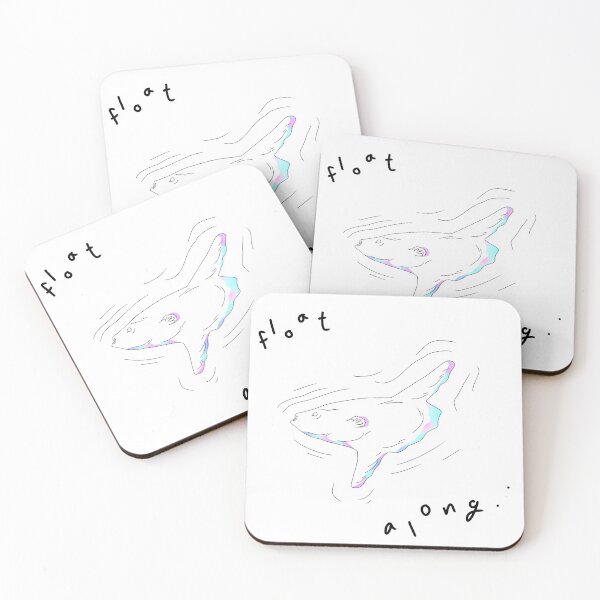Item preview, Float Along Ocean Sunfish Print designed and sold by shopmirai.