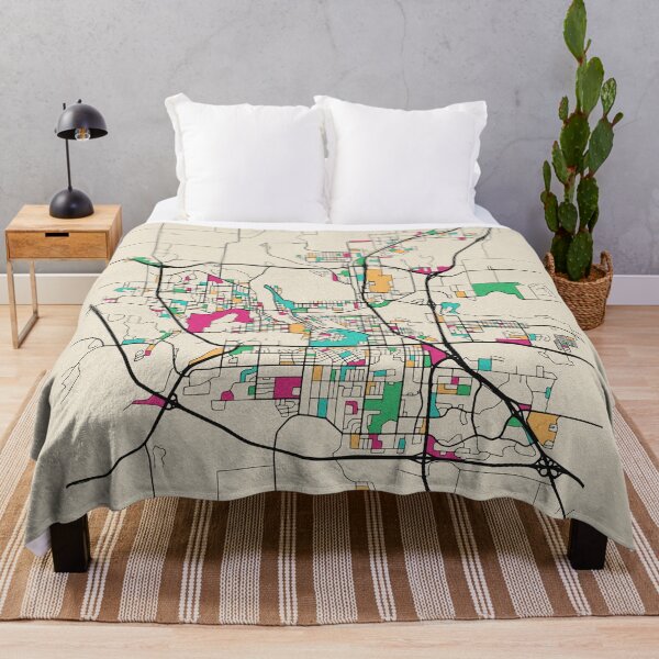 Item preview, Eau Claire, Wisconsin Street Map designed and sold by A Deniz Akerman.