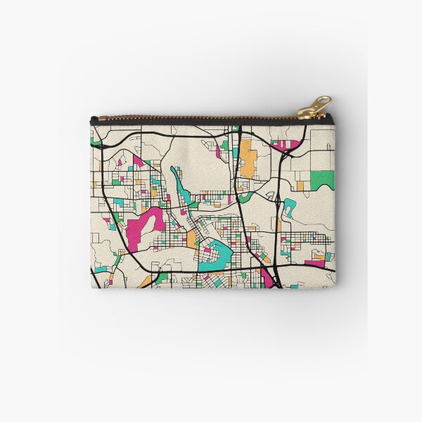 Item preview, Eau Claire, Wisconsin Street Map designed and sold by A Deniz Akerman.