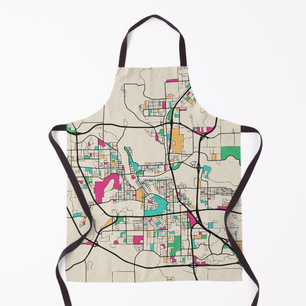 Item preview, Eau Claire, Wisconsin Street Map designed and sold by A Deniz Akerman.