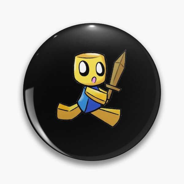 Roblox Noob Pins And Buttons Redbubble - christian knight pants roblox