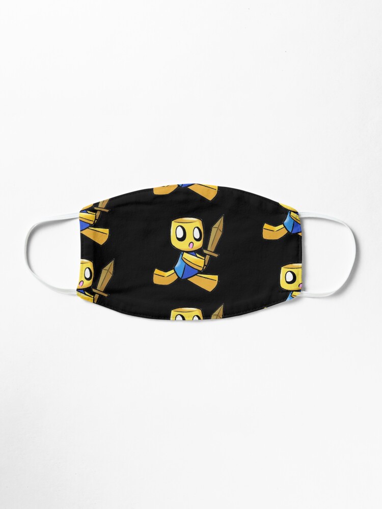 Roblox Noob Knight Mask By Nice Tees Redbubble - knight hat roblox