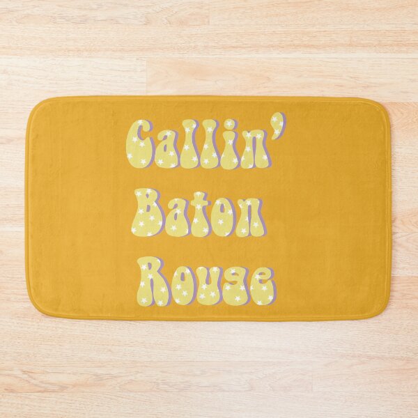 Item preview, Callin' Baton Rouge Retro Yellow Stars designed and sold by one-broke-kid.