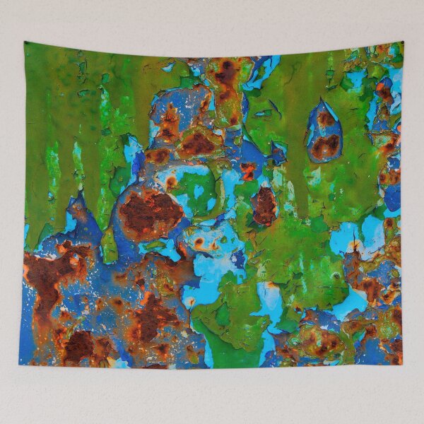Item preview, Rustic Metal Peeling Paint - Beauty in Decay designed and sold by Katho Menden.