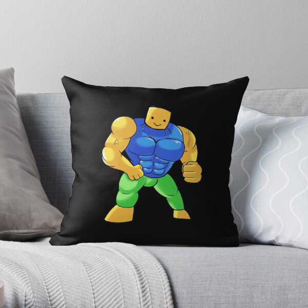 Roblox Noob Meme Throw Pillow By Raynana Redbubble - roblox noob meme travel mug by raynana redbubble