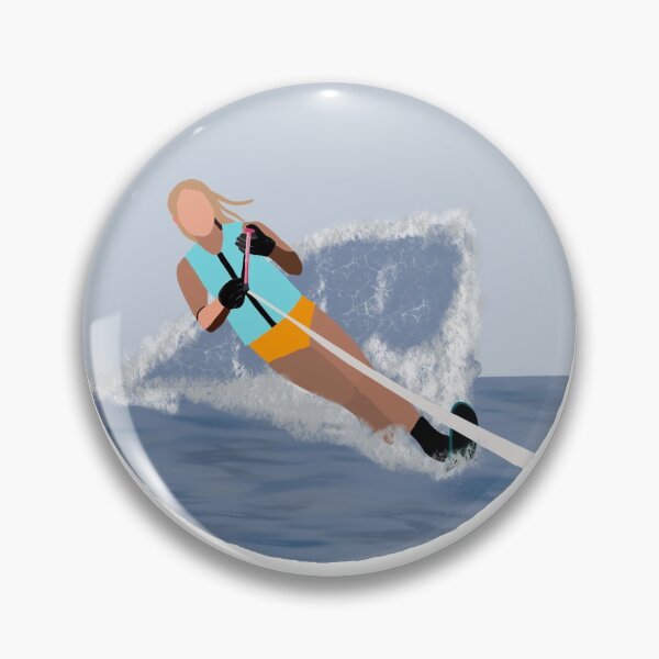 Item preview, Female Slalom Water Skier designed and sold by Olivia Burnside.