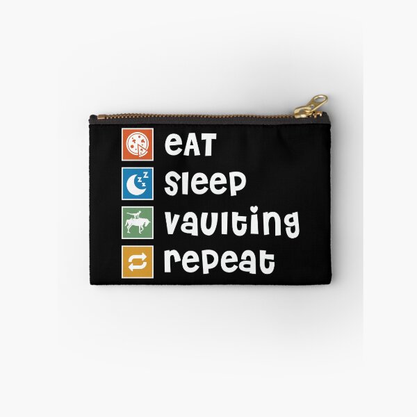 Item preview, EQUESTRIAN VAULTING. Eat. Sleep. Repeat designed and sold by orlumbuspirate.