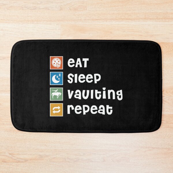 Item preview, EQUESTRIAN VAULTING. Eat. Sleep. Repeat designed and sold by orlumbuspirate.
