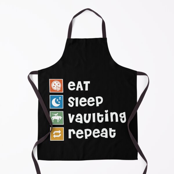 Item preview, EQUESTRIAN VAULTING. Eat. Sleep. Repeat designed and sold by orlumbuspirate.