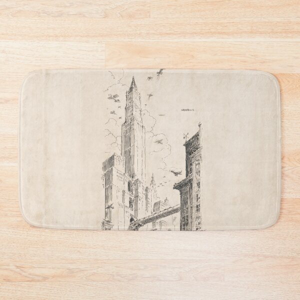 Item preview, The air raiders - Skyscrapes and airplanes designed and sold by Lowtech.