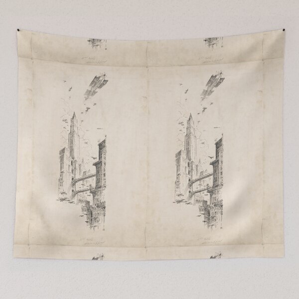 Item preview, The air raiders - Skyscrapes and airplanes designed and sold by Lowtech.
