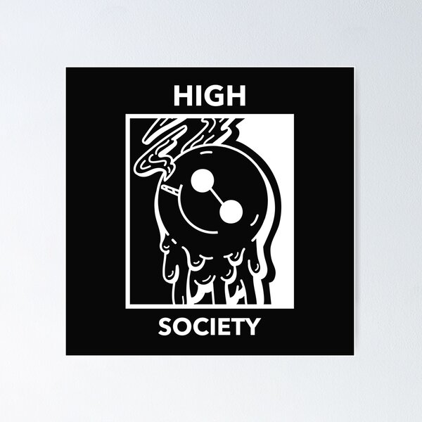 Item preview, 420 Cannabis Marijuana Weed High Society designed and sold by Artbulbb.