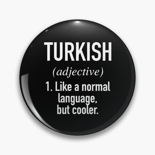 Item preview, Turkish Language Defined - Turkish Linguist designed and sold by HiddenVerb.