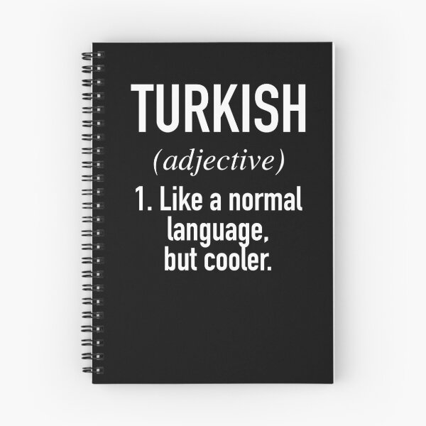 Item preview, Turkish Language Defined - Turkish Linguist designed and sold by HiddenVerb.