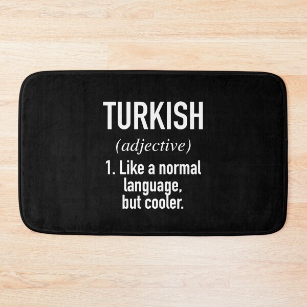 Item preview, Turkish Language Defined - Turkish Linguist designed and sold by HiddenVerb.