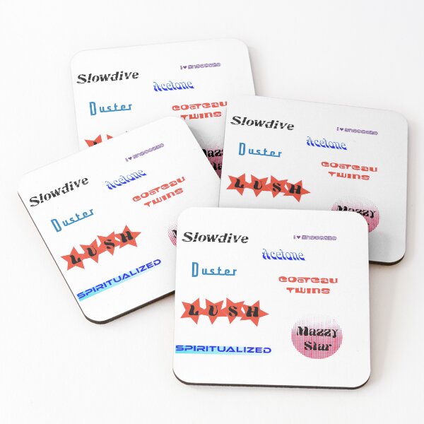 Item preview, Shoegaze sticker pack (colored items version) designed and sold by willowbb.