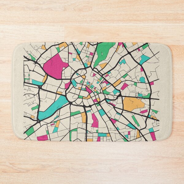 Item preview, Manchester, England Street Map designed and sold by A Deniz Akerman.