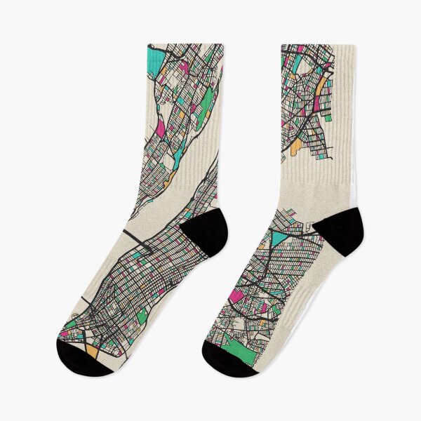 Item preview, Manhattan, New York Street Map designed and sold by A Deniz Akerman.