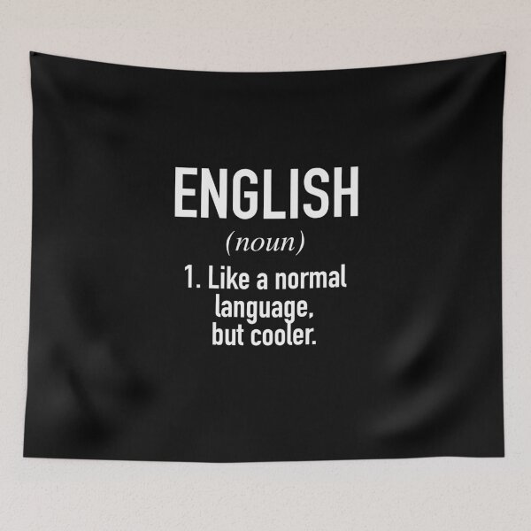 Item preview, English Language Defined - English Linguist designed and sold by HiddenVerb.