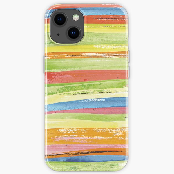 colorful painted  iPhone Soft Case