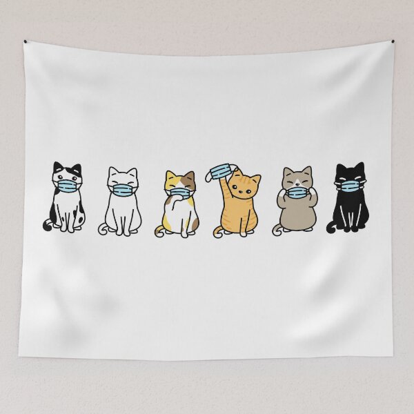 Item preview, Cute pandemic cat Family  designed and sold by darioviegas.