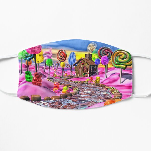 Pink Candyland Flat Mask