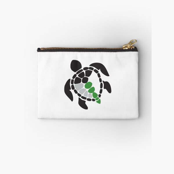 Item preview, Demiromantic Pride Flag Turtle designed and sold by asexualowls.