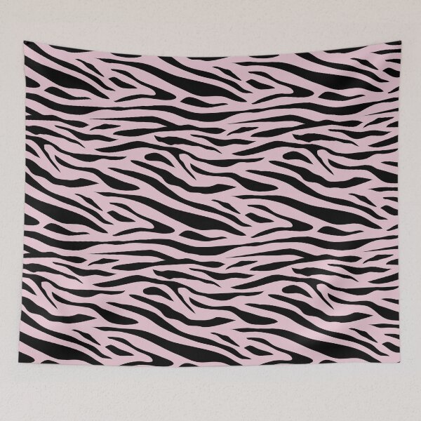 Item preview, Strawberry Zebra Pattern - Pink Zebra Stripes designed and sold by m95sim.
