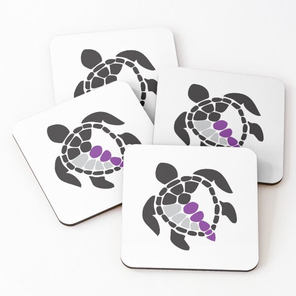 Item preview, Demisexual Pride Flag Turtle designed and sold by asexualowls.