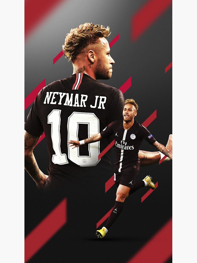 Camiseta de fútbol con número, camiseta Neymar Jr PSG 4 piezas