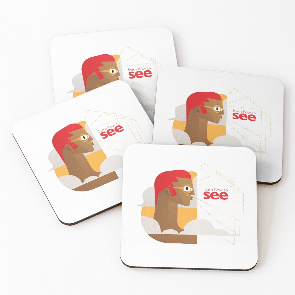 Item preview, Coasters (Set of 4) designed and sold by KeepMoving.