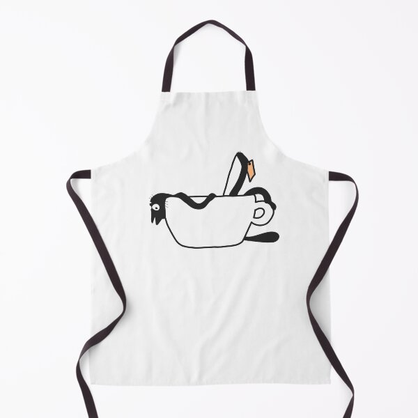 Item preview, Billy The Black Cat Relaxing in Morning Tea Cup designed and sold by somebasic.