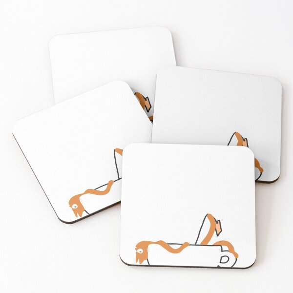 Item preview, Billie The Brown Cat Relaxing in Morning Tea Cup designed and sold by somebasic.