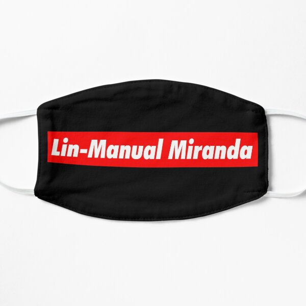 Lin Manuel Miranda Flat Mask