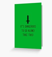 Legend of Zelda Greeting Card