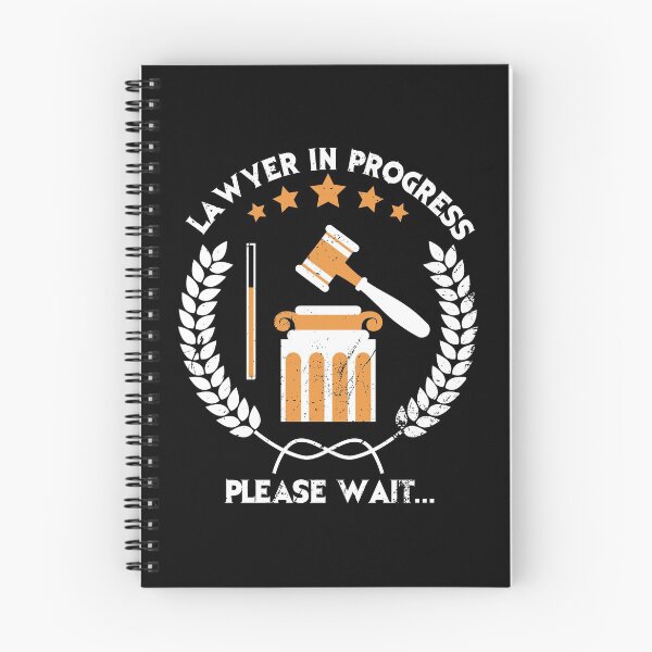 Item preview, Funny Lawyer in Progress Gift design | Law School Apparel design designed and sold by Lisbob.