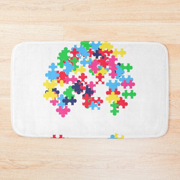 Item preview, Bee Kind Beautiful Autism Awareness Gift gift design Puzzle design designed and sold by Lisbob.