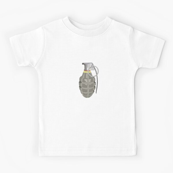 Grenade Kids T Shirts Redbubble - super holy big smoke grenade roblox