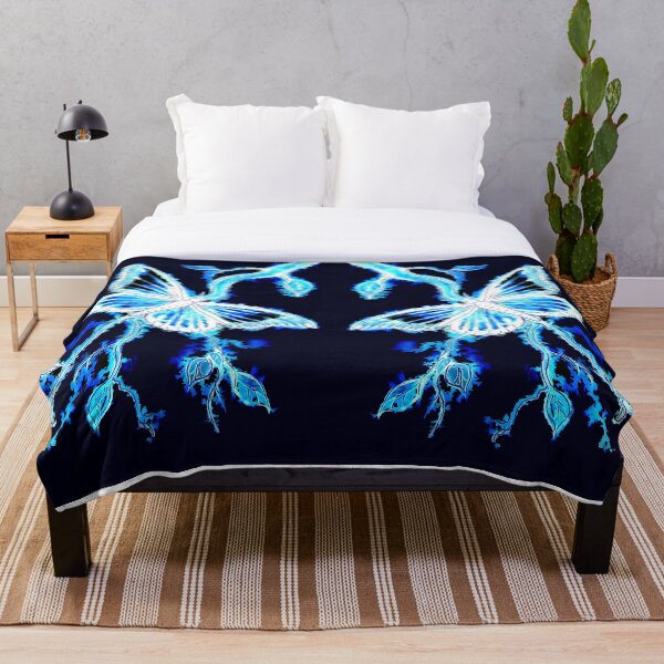 Angel Butterfly Wings Throw Blanket