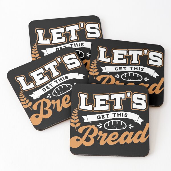 Item preview, Funny Meme design | Let's Get This Bread | Gift design print designed and sold by Lisbob.