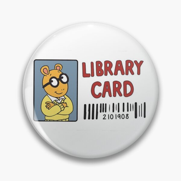 Item preview, Arthur Library Card designed and sold by pandazombie98.