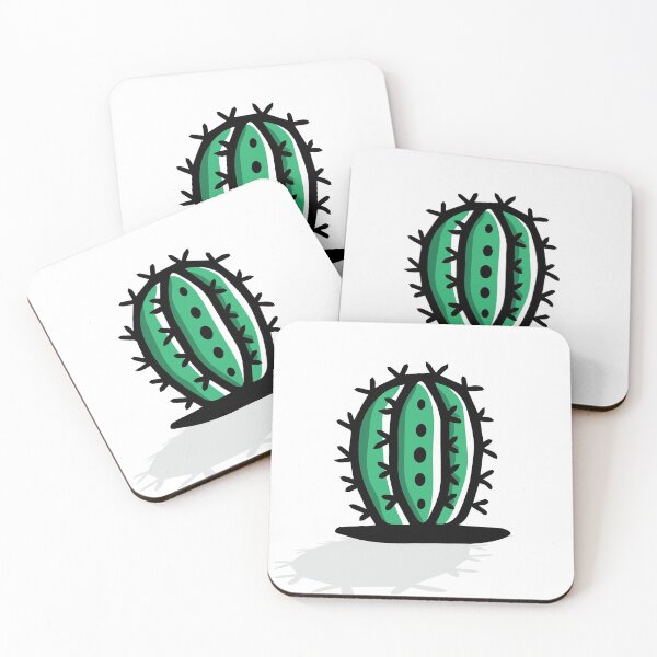 Item preview, Ball Cactus Overall Pattern Design - Organic Shapes Succulents GC-057-01 designed and sold by GraphicCharms.