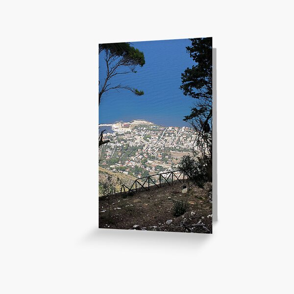 Trapani Sicily. Greeting Card