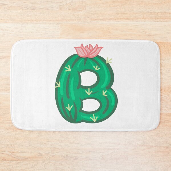 Item preview, B (Cactus Letter) designed and sold by Minaficent.