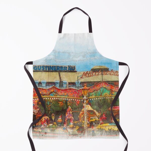 Item preview, Munich Beer Festival - fairy tale train and Bierzelt designed and sold by Art-Frankenberg.