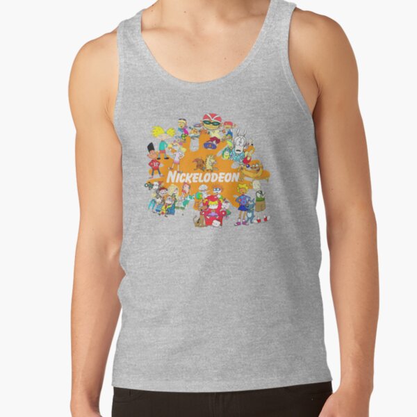 Dibujos animados de Nick de los 90 Camiseta de tirantes