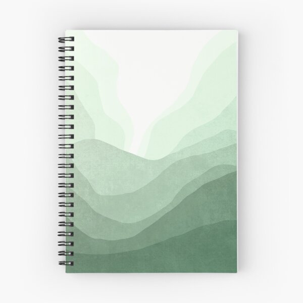 Item preview, Green wave landscape designed and sold by Miss-Belle.