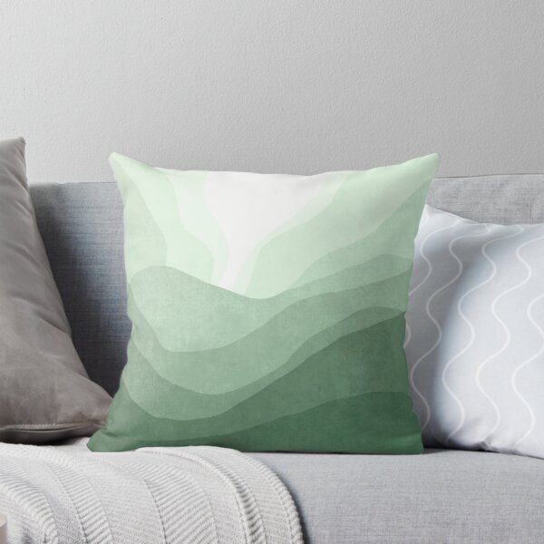 Item preview, Green wave landscape designed and sold by Miss-Belle.